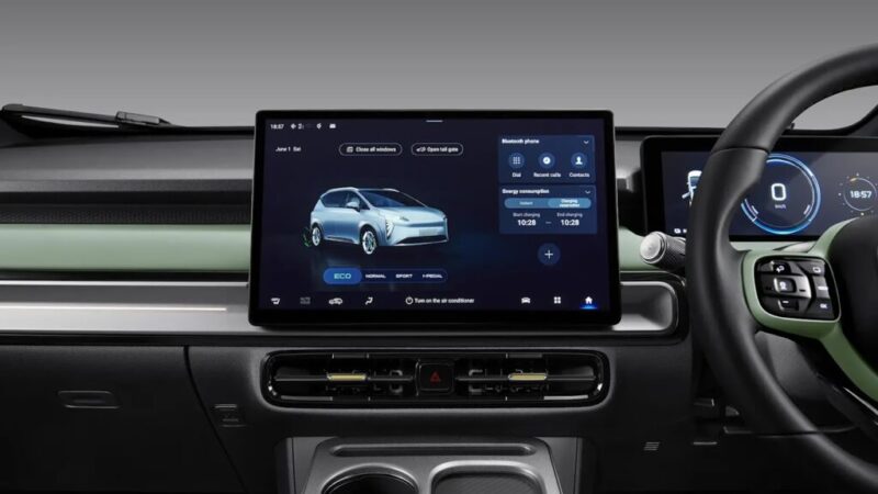 Large screen head unit 14,6″ center console